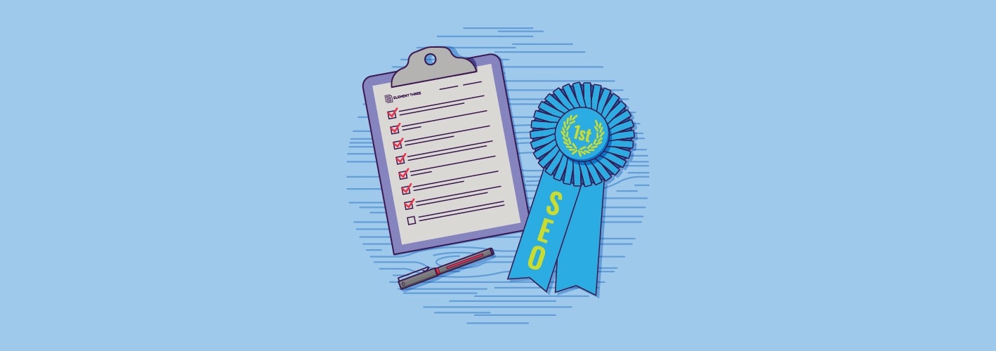 SEO checklist illustration